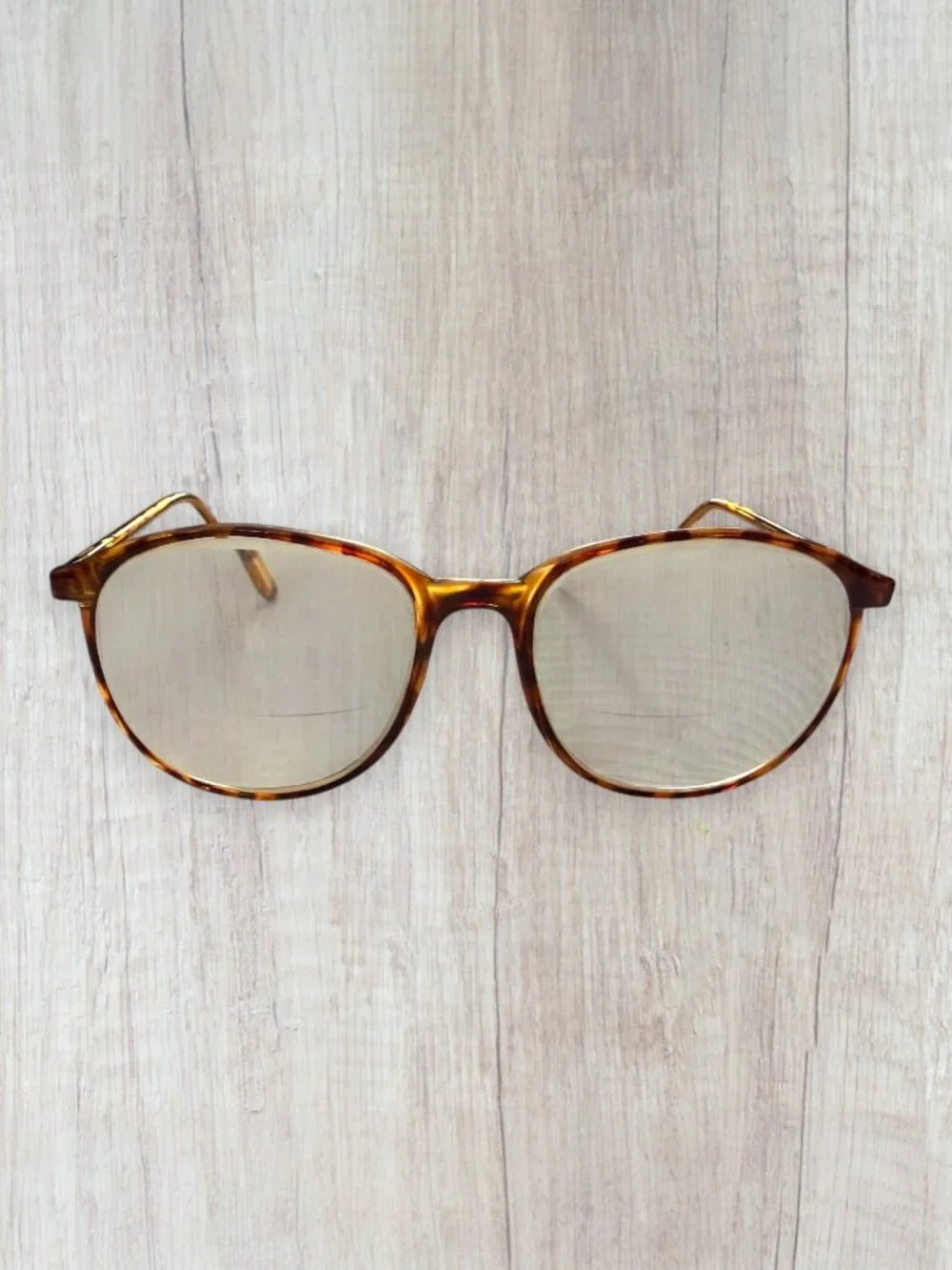 Vintage Girard 5966 Tortoise Eyeglass Frames France 53-17-135 Retro Optical